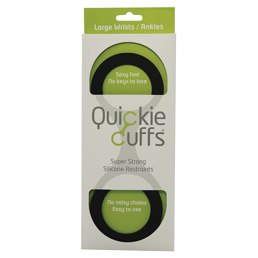 Quickie-Cuffs-Large-Black