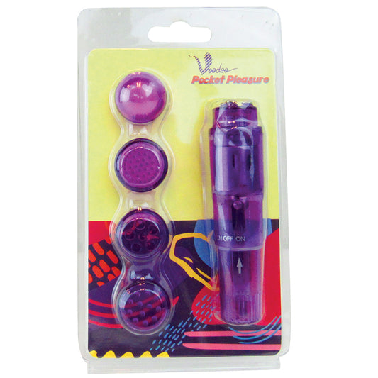 Voodoo Pocket Pleasure Vibrator - Purple