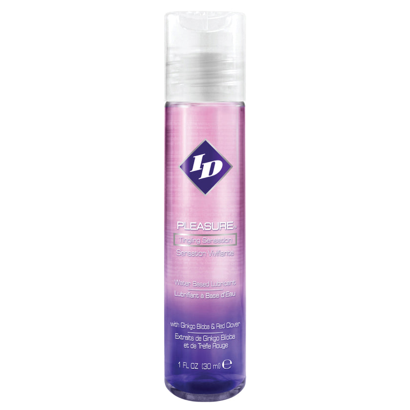 ID Pleasure Tingling Sensation Water-Based Lubricant - 1oz