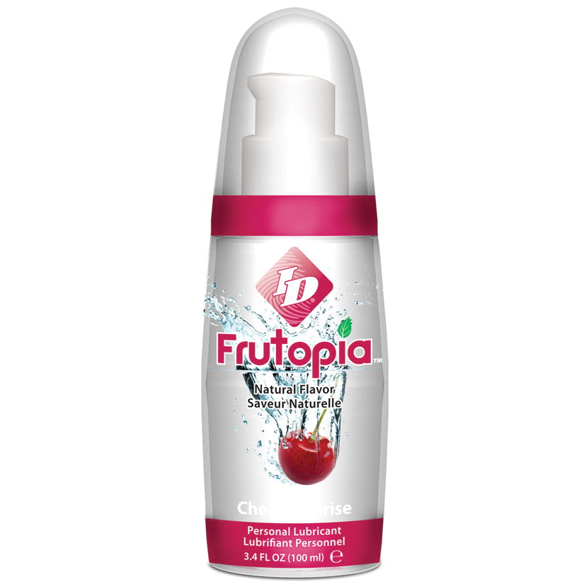 ID Frutopia Flavored Water-Based Lubricant - Cherry 3.4oz