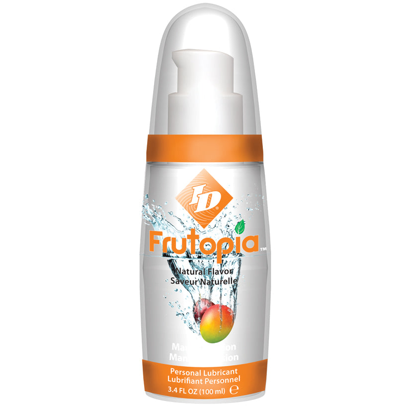 ID Frutopia Flavored Water-Based Lubricant - Mango Passion 3.4oz