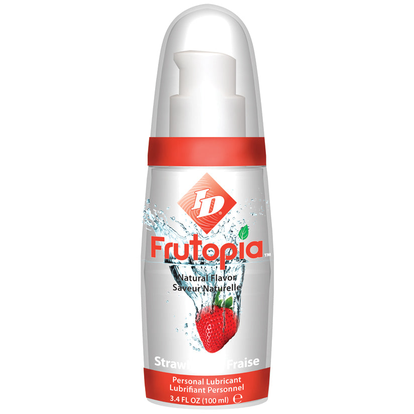 ID Frutopia Flavored Water-Based Lubricant - Strawberry 3.4oz