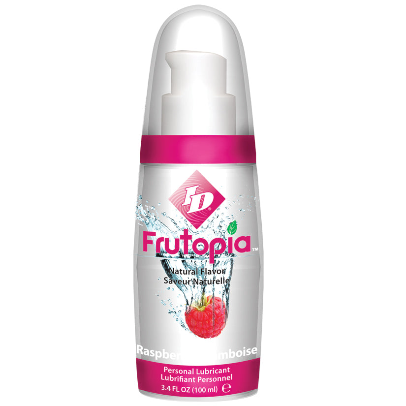 ID Frutopia Flavored Water-Based Lubricant - Raspberry 3.4oz