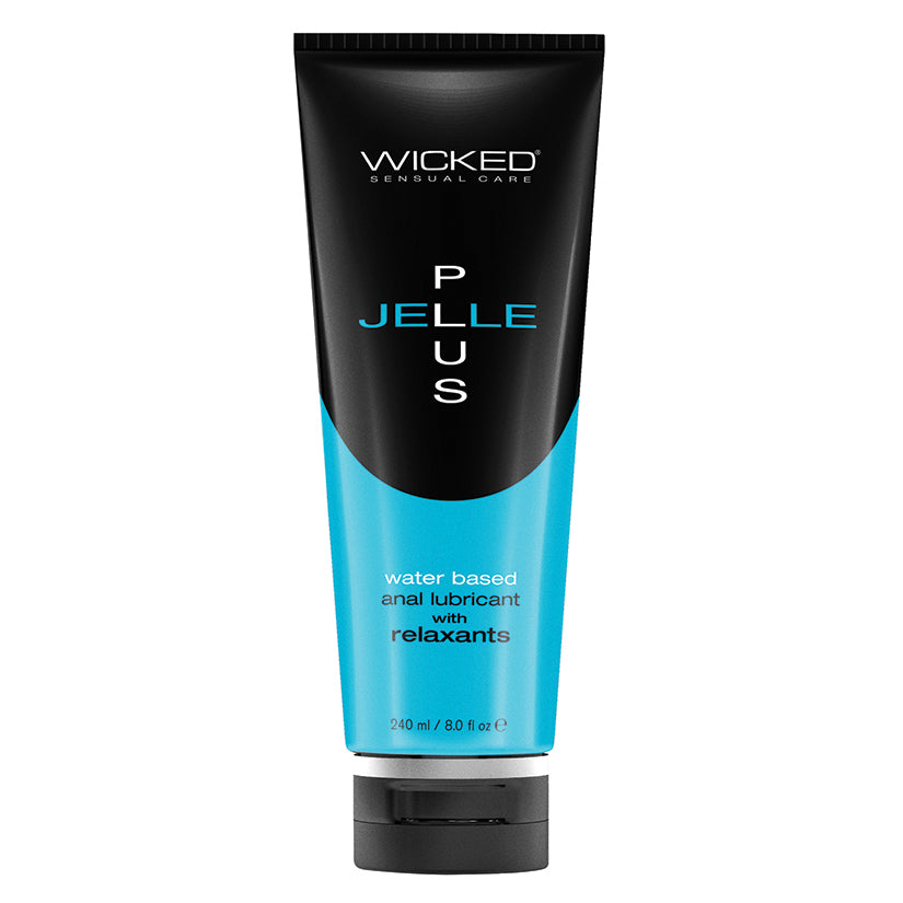 Wicked Aqua Jelle Plus Anal Lubricant 8oz