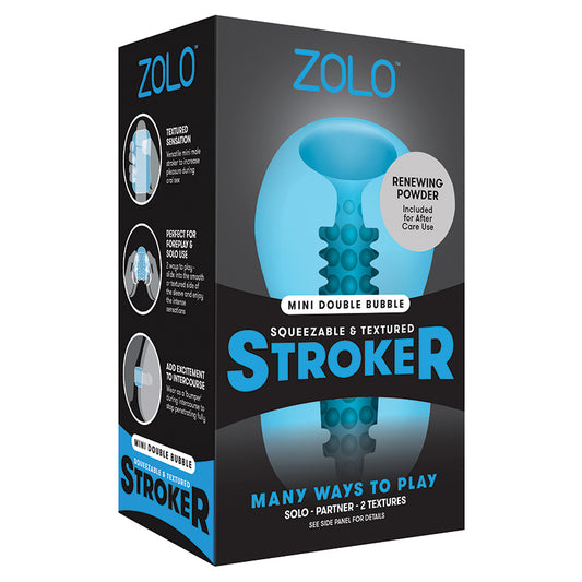 Zolo Mini Double Bubble Stroker - Blue