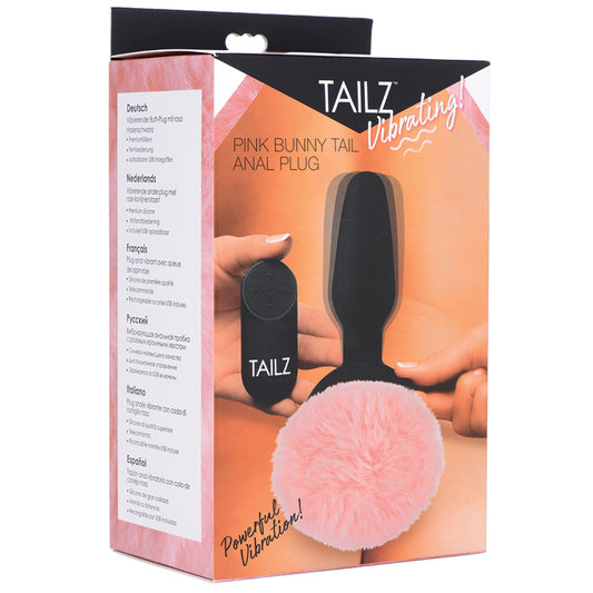 Tailz-Pink-Bunny-Tail-Vibrating-Anal-Plug