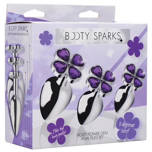 Booty-Sparks-Violet-Flower-Gem-Anal-Plug-Set