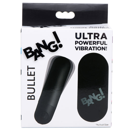 Bang!-21X-Vibrating-Bullet-With-Remote-Control-Black