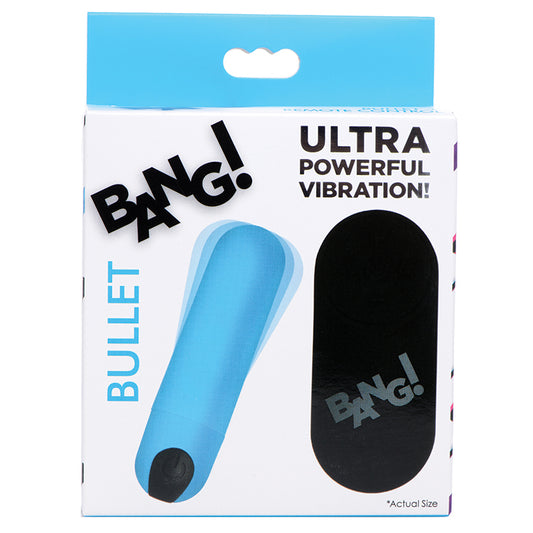 Bang!-21X-Vibrating-Bullet-With-Remote-Control-Blue