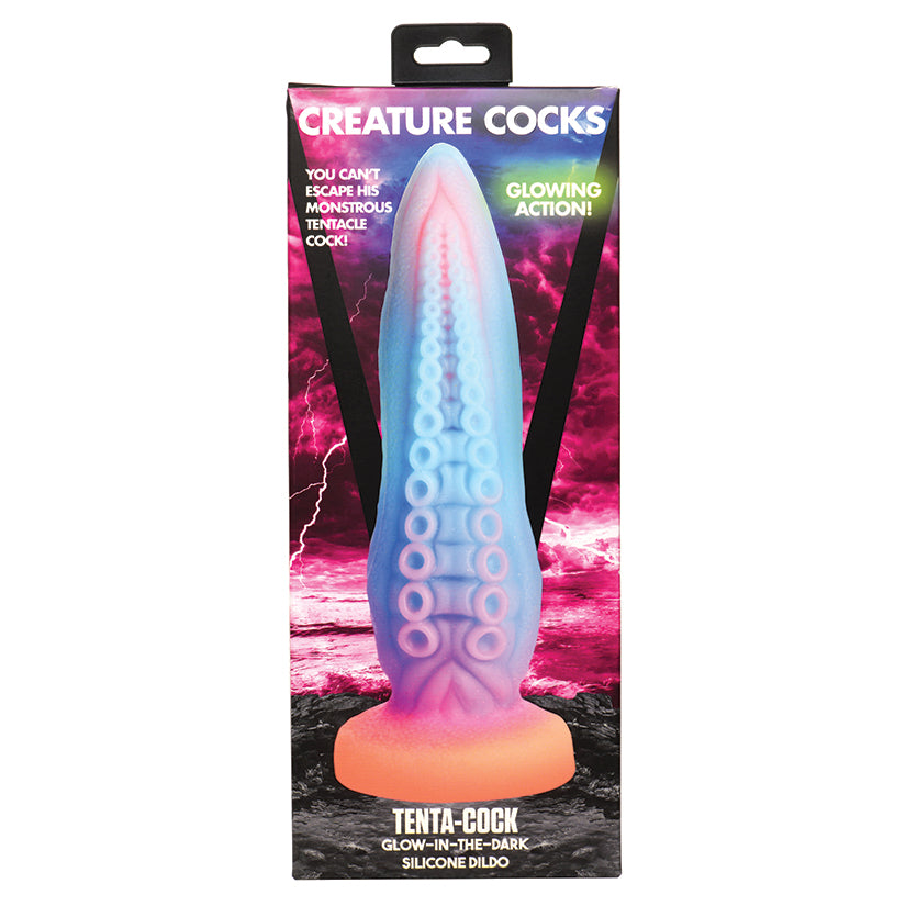 Creature Cocks Tenta-Cock Glow-In-The-Dark Silicone Dildo