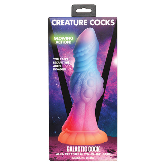 Creature Cocks Galactic Cock Alien Creature Glow in the Dark Dildo