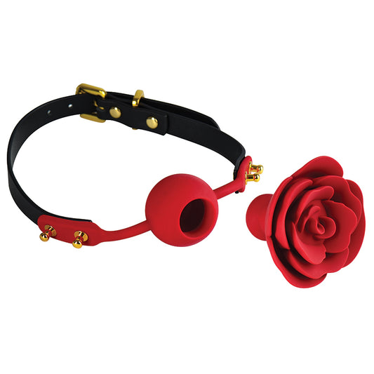 Zalo-Doll-Series-Designer-Collection-Rose-Ball-Gag