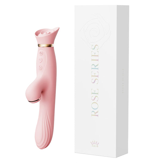 Zalo-Rose-Rabbit-Vibrator-Strawberry-Pink