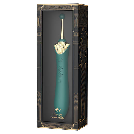 Zalo-Legend-Bess-2-Clitoral-Massager-Turquoise-Green